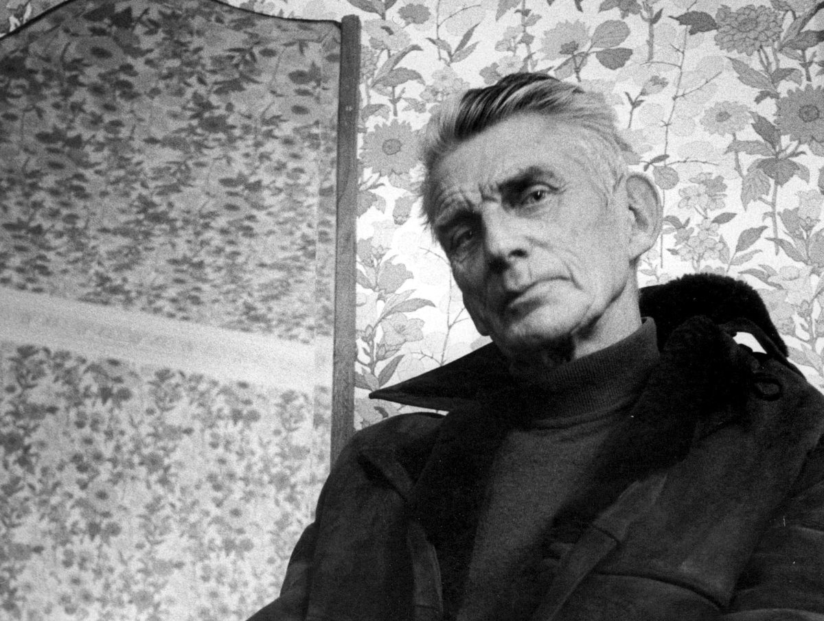 Stain upon the silence - Samuel Beckett
