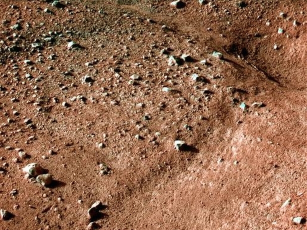 Mars' surface