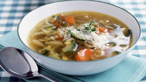 Clodagh's Orzo Vegetable Soup From Northern Italy