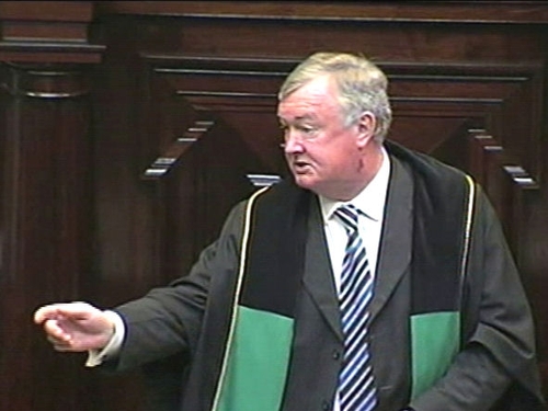 John O'Donoghue - €5,000 spent on VIP lounges