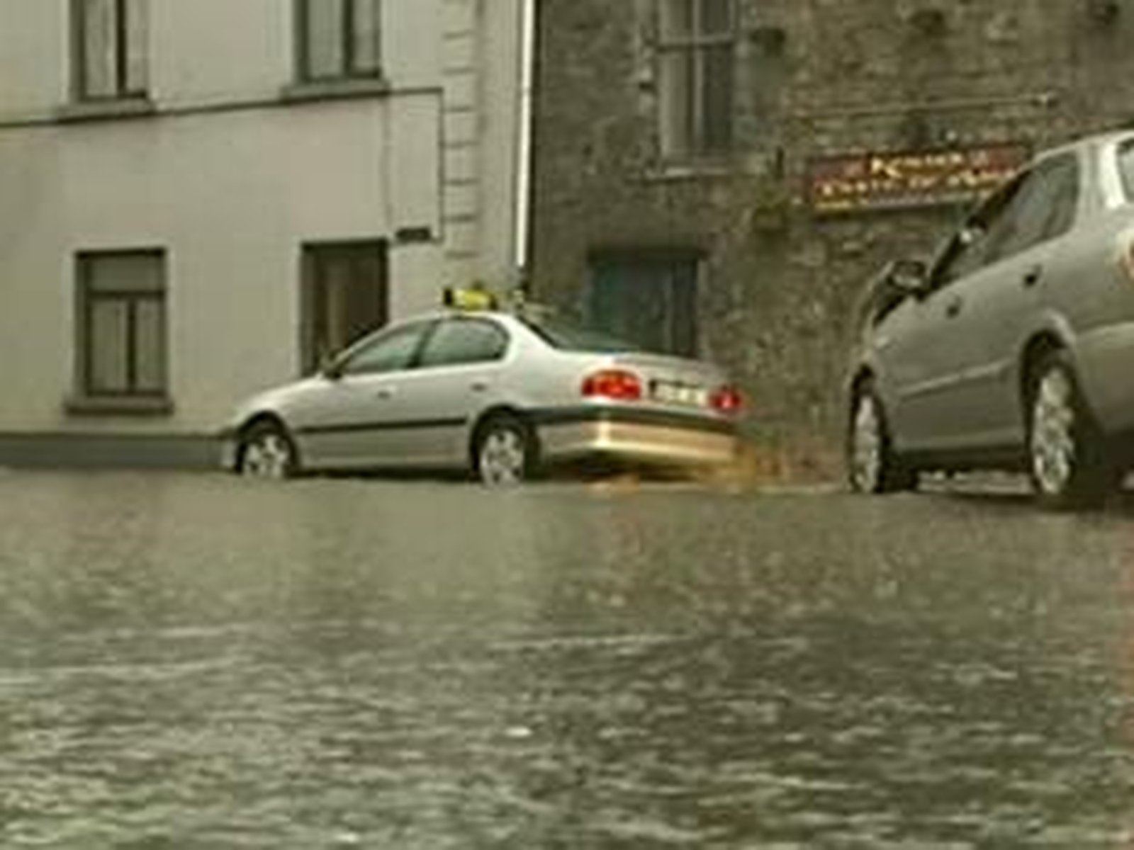 Flash flooding in Galway & Cork
