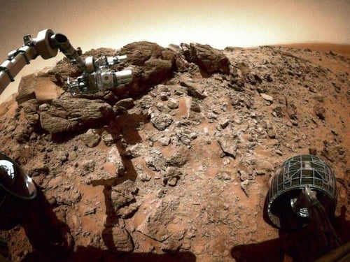 Mars - First time Martian water has been 'touched and tasted'