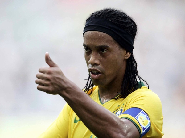 Brazilian soccer star Ronaldinho is being held in detention in Paraguay