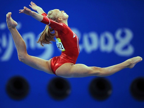 Liukin wins women's individual gymnastics gold