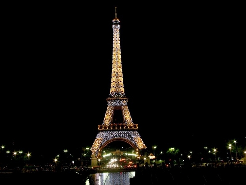 Eiffel Tower cuts lights to save energy