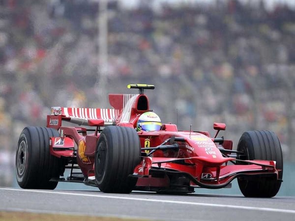 Felipe Massa will start on the front row at Interlagos tomorrow