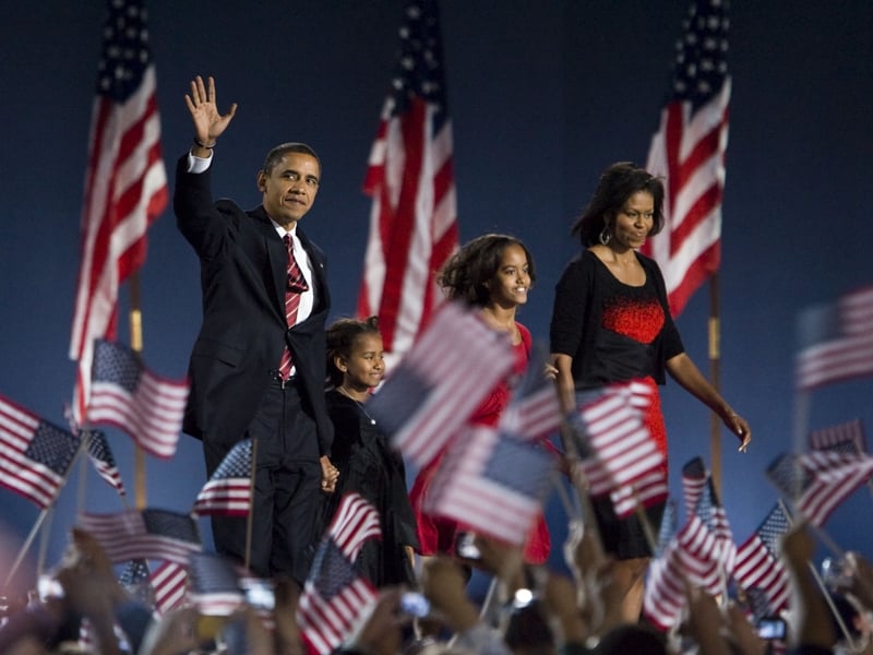 Barack Obama elected US President