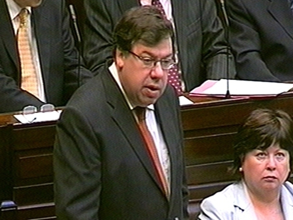 Brian Cowen - Capital injection would not automatically flow to small firms