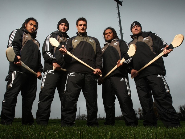 All Blacks Ma'a Nonu Stephen Donald, Dan Carter, Rodney So'oialo and Tony Woodcock - they might win if they lose the sticks