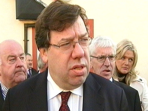 Brian Cowen - Responded to union leader's comments