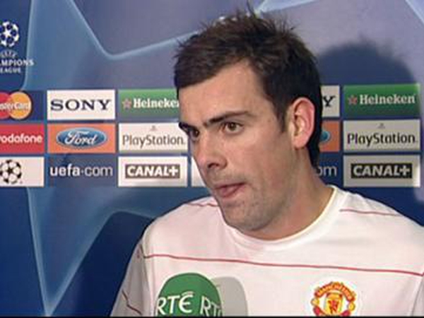 Darron Gibson can look forward to a starting spot in the Carling Cup final