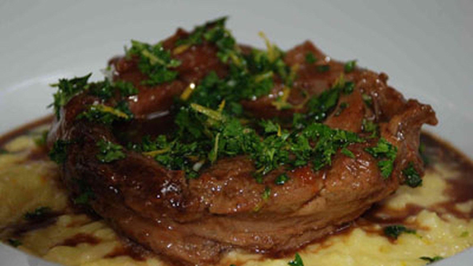 Osso Bucco with Risotto Milanese