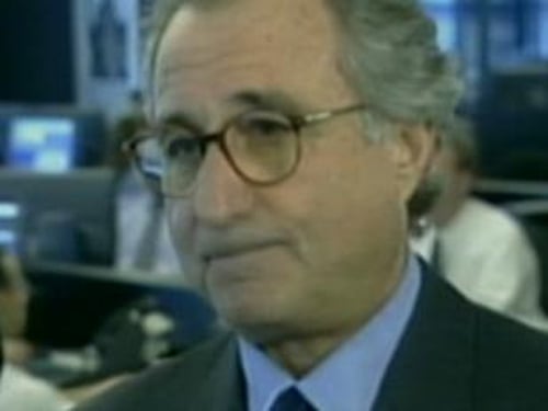 Bernard Madoff - May have lost $50 billion