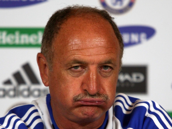 Luis Felipe Scolari faces increased pressure if his side lose at Old Trafford on Sunday