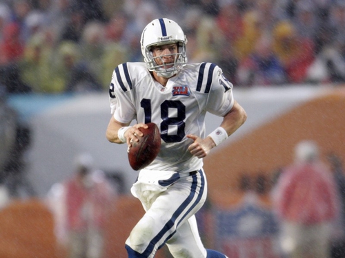 Peyton Manning's Colts saw their Superbowl dreams end in San Diego
