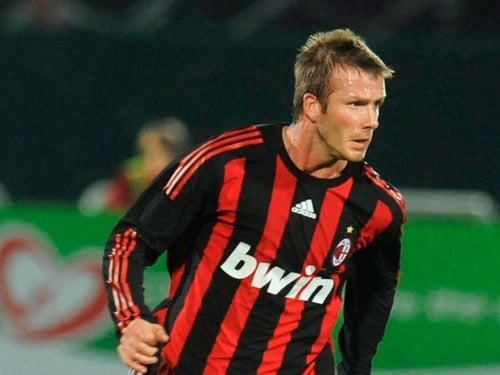 Beckham to stay with Milan