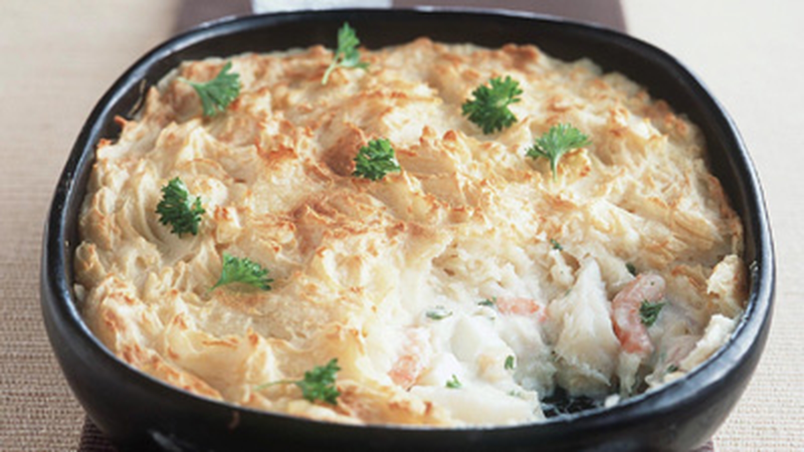 Smoked Haddock and Cod with Fennel and Root Vegeta