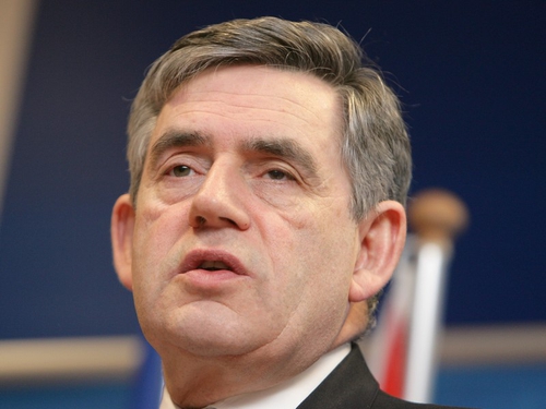 Gordon Brown - Will support administrators seeking a buyer