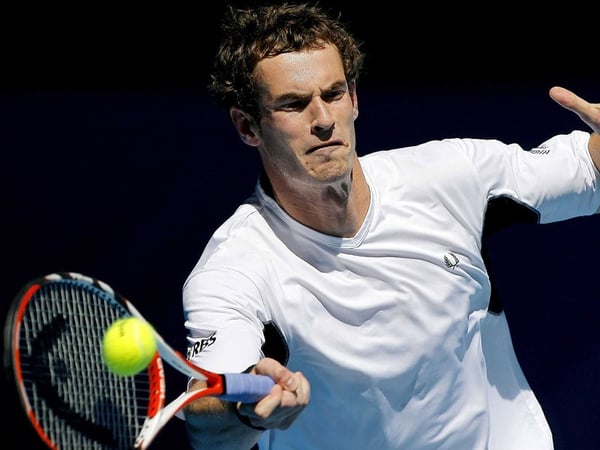 Andy Murray battled through injury to overcome an even more stricken Sergiy Stakhovsky