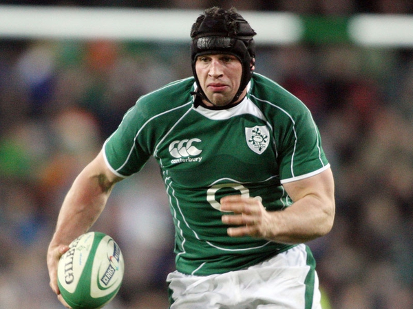 Denis Leamy - big hitter and ball carrier