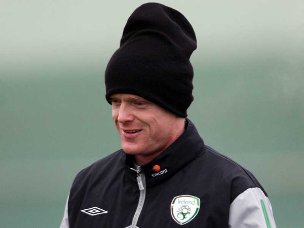 Damien Duff - major doubt after leaving the squad
