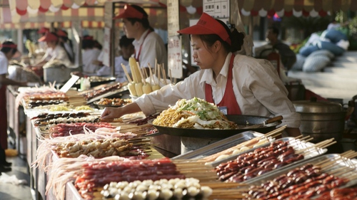 Food element of Chinese inflation up to 13%