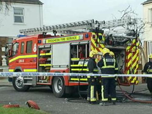 Drogheda - Fire in Moneymore estate