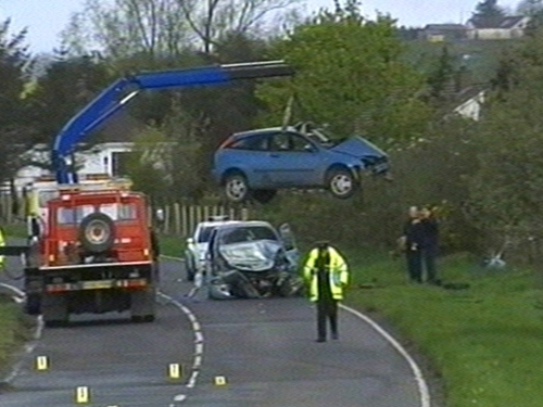 Three killed in Tyrone road crash