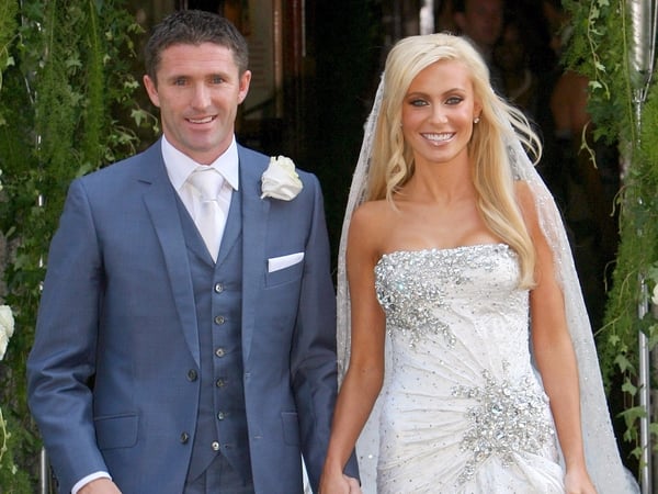 Claudine Not Worried About Robbie Cheating Robbie And Claudine Keane Pictured On Their Wedding Day Last June
