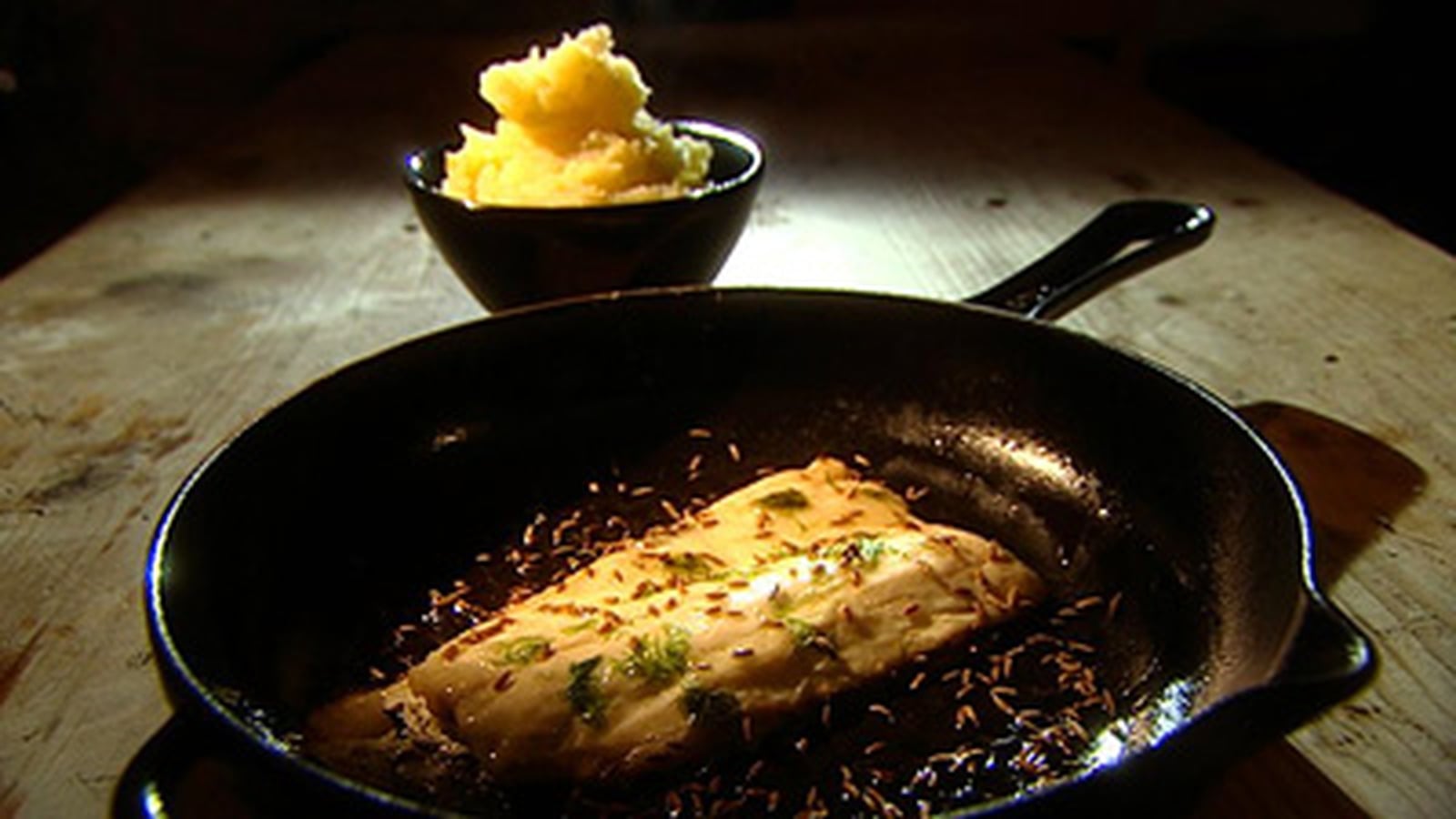 Fresh Fillet of Sea Bass with Fennel and Pastis