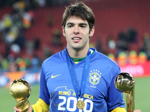 Kaka officially presented at Bernabeu