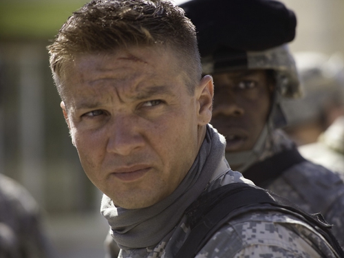 Renner realistically conveys the effects of the war