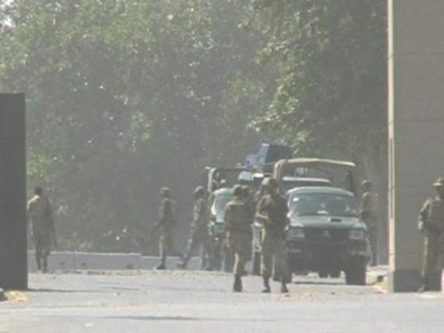 Rawalpindi - Tightly-guarded army headquarters