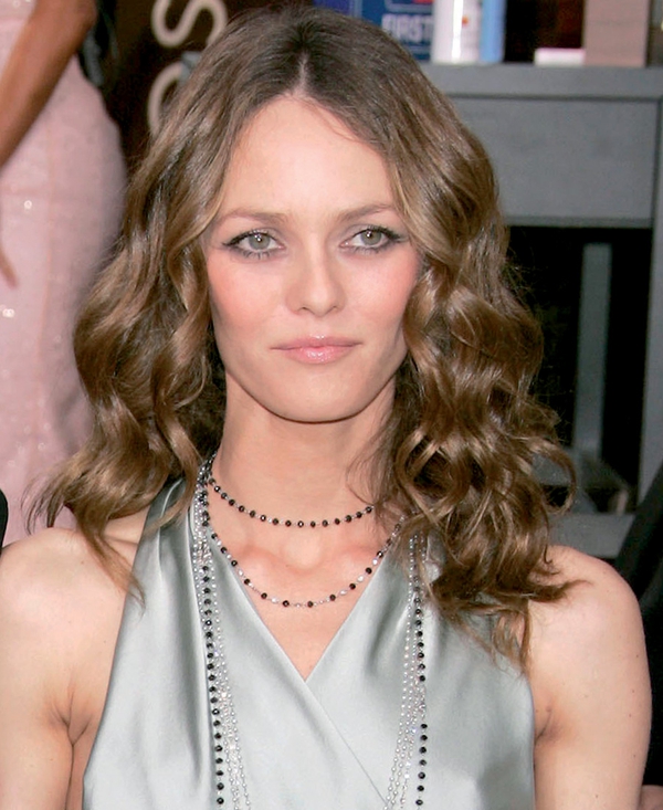 Vanessa Paradis models for Chanel