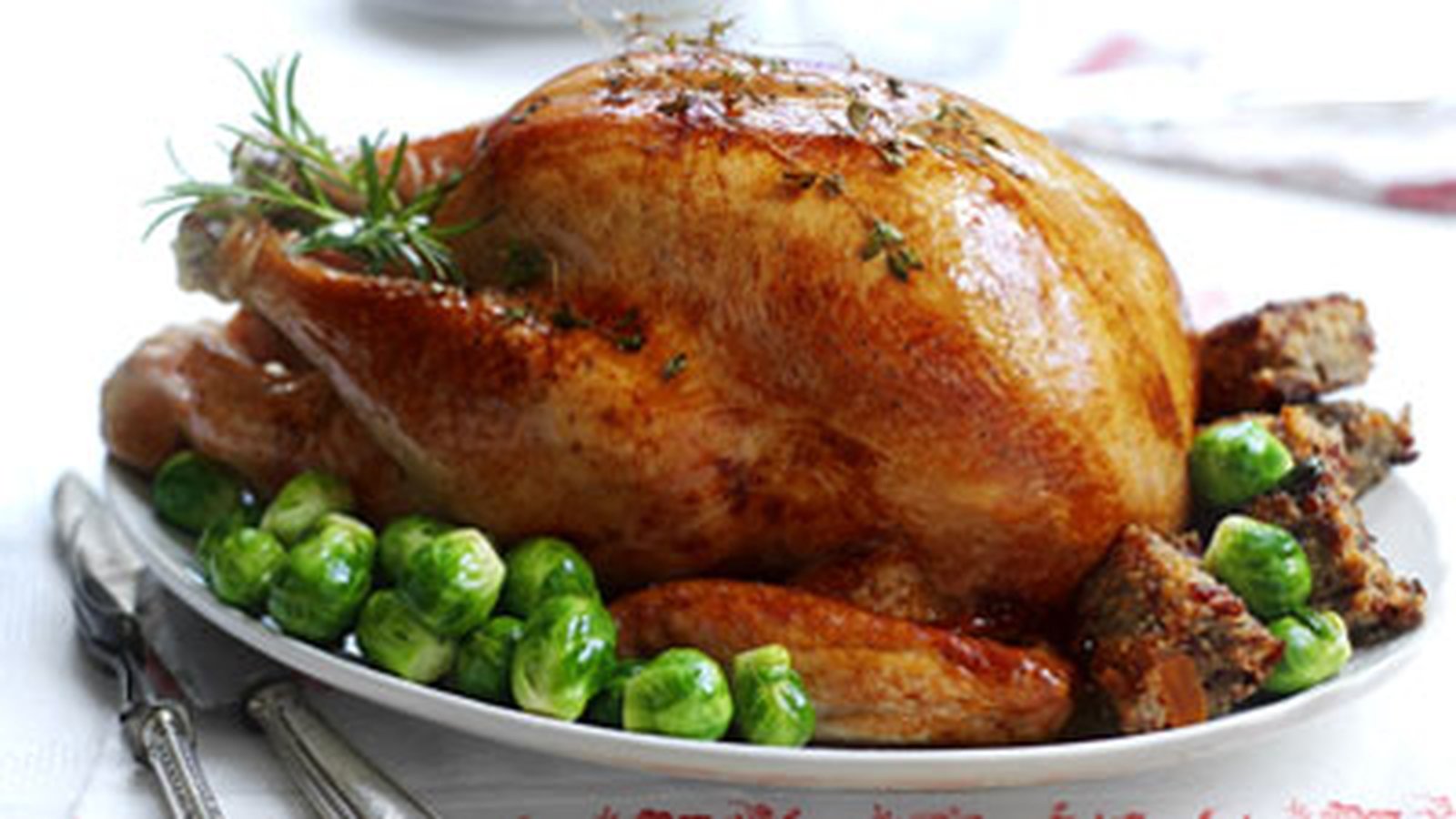 Roast Turkey And Chestnut Stuffing