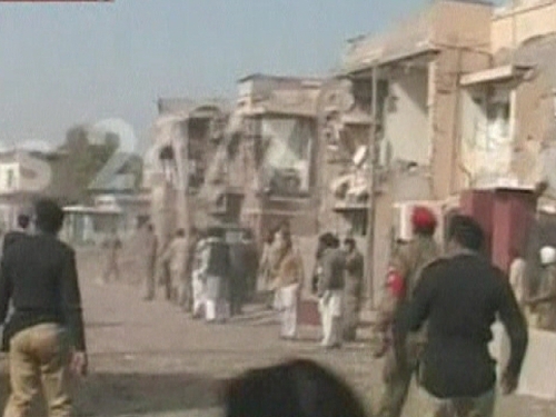 Multan - Television footage showed extent of damage