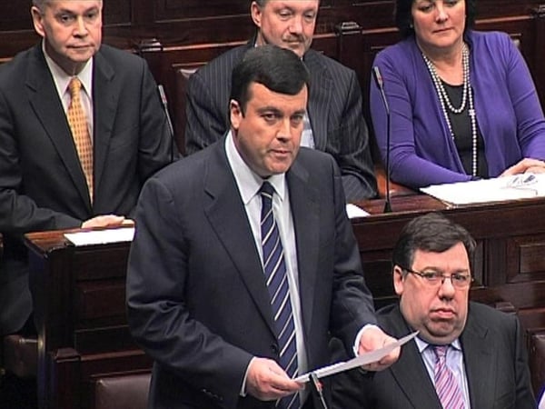 Brian Lenihan - Budget 2010 brings €4bn in cuts