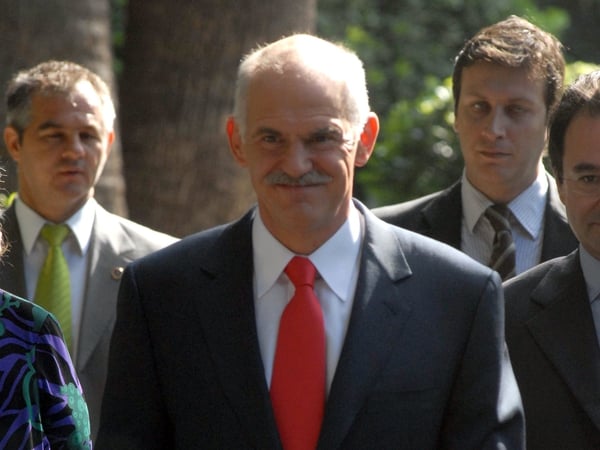 George Papandreou - IMF aid 'last resort'