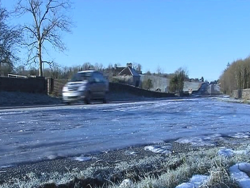 Roads - Warning over icy conditions