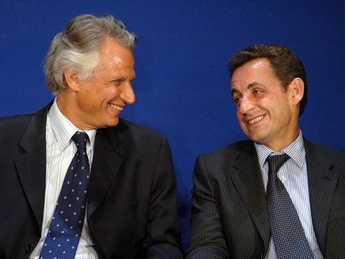 De Villepin &amp; Sarkozy - Bitter political rivals