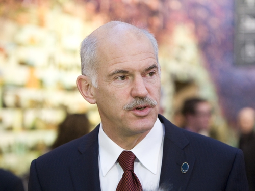George Papandreou - Says his country is not looking for a bailout