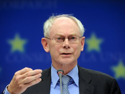 Herman van Rompuy - Announced deal this afternoon