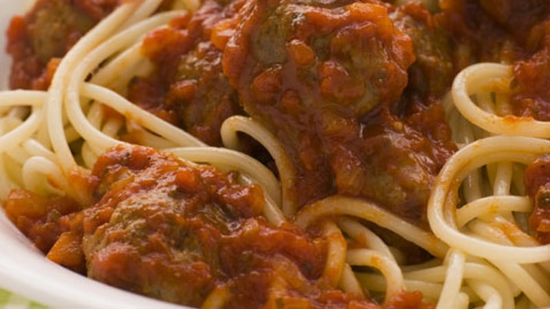 Arabiata Pasta with Spiced Meat Balls