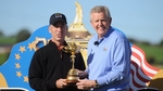 Ryder Cup captains Cory Pavin and Colin Montgomerie