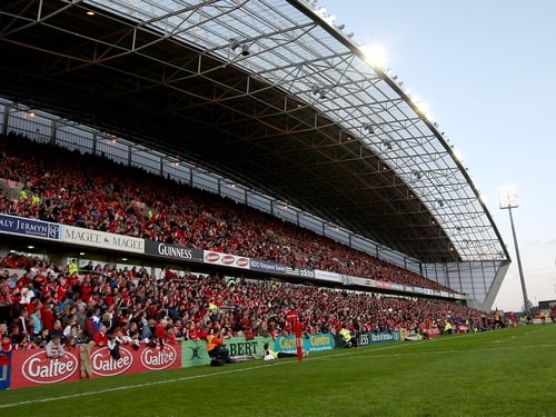 Thomond Park - Munster and Leinster clash is a sell-out