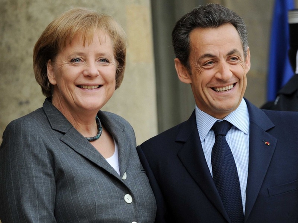 Merkel & Sarkozy - Seeking agreement