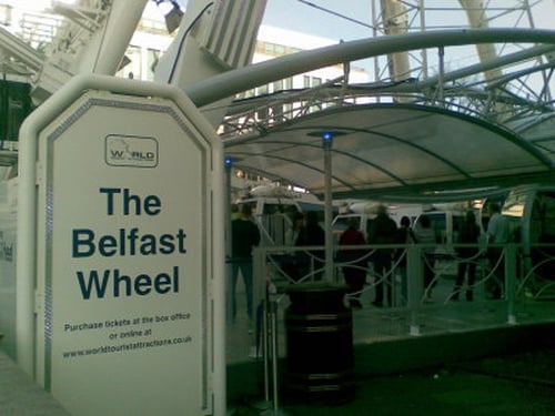 Belfast Wheel - Final tickets sold - (Pic: Michael Fisher)