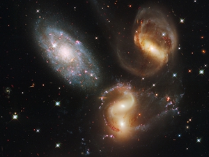 Galactic Wreckage in Stephan's Quintet