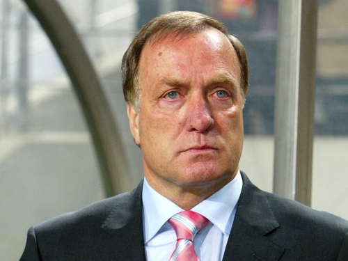 Dick Advocaat is the new manager of Russia