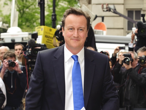 David Cameron - Spoke with Nick Clegg this afternoon